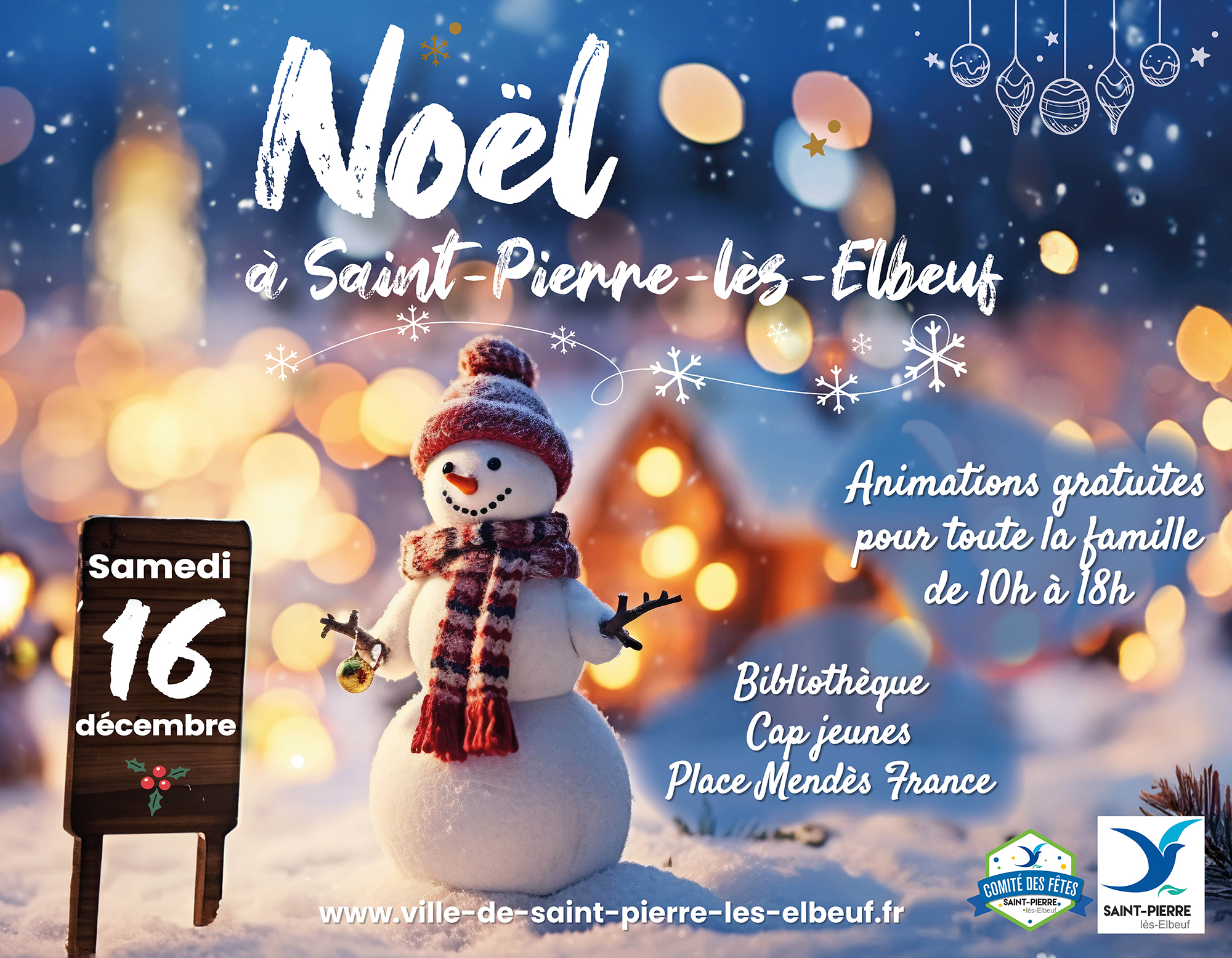 Animations des fêtes de fin d'année - Saint-Pierre-lès-Elbeuf